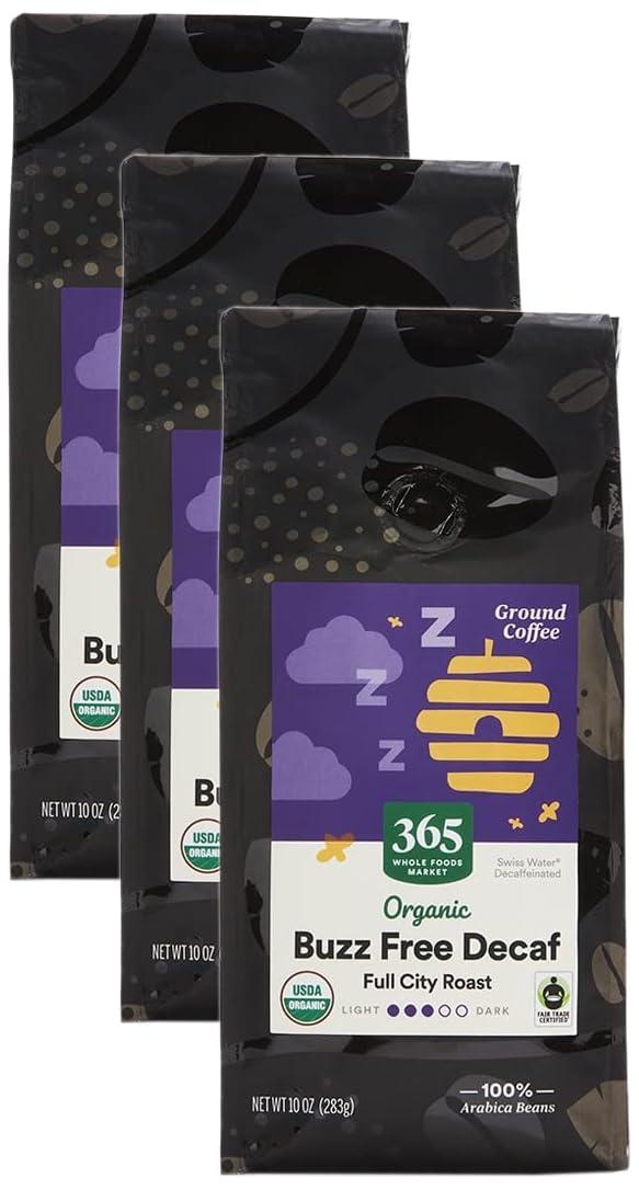 image:image365 by Whole Foods Market Buzz Free Whole Bean Decaf Coffee 24 OZDecaf