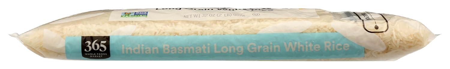 image:image365 by Whole Foods Market Indian Basmati White Rice 32 Ounce2 Pound Pack of 1