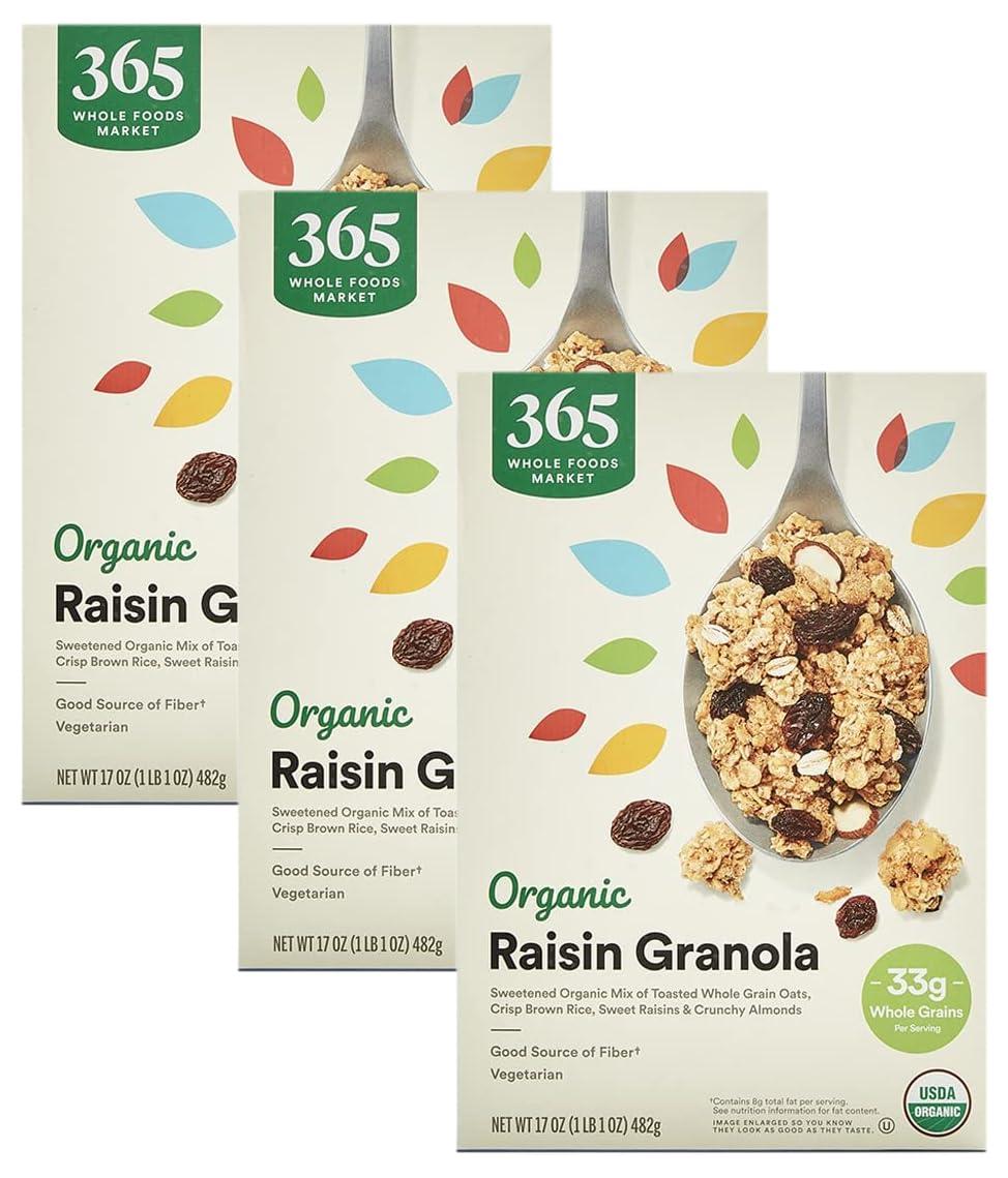 image:image365 by Whole Foods Market Organic French Vanilla Almond Granola 17 OunceRaisin