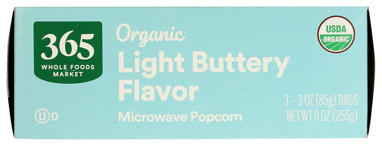 image:image365 by Whole Foods Market Organic Microwave Popcorn 21 OunceButter