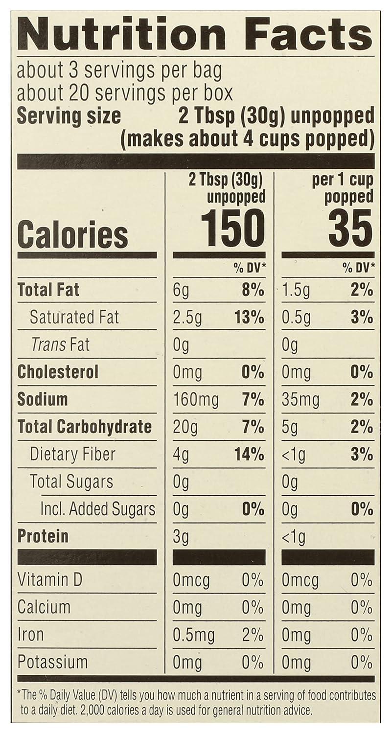 image:image365 by Whole Foods Market Organic Microwave Popcorn 21 OunceOrganic