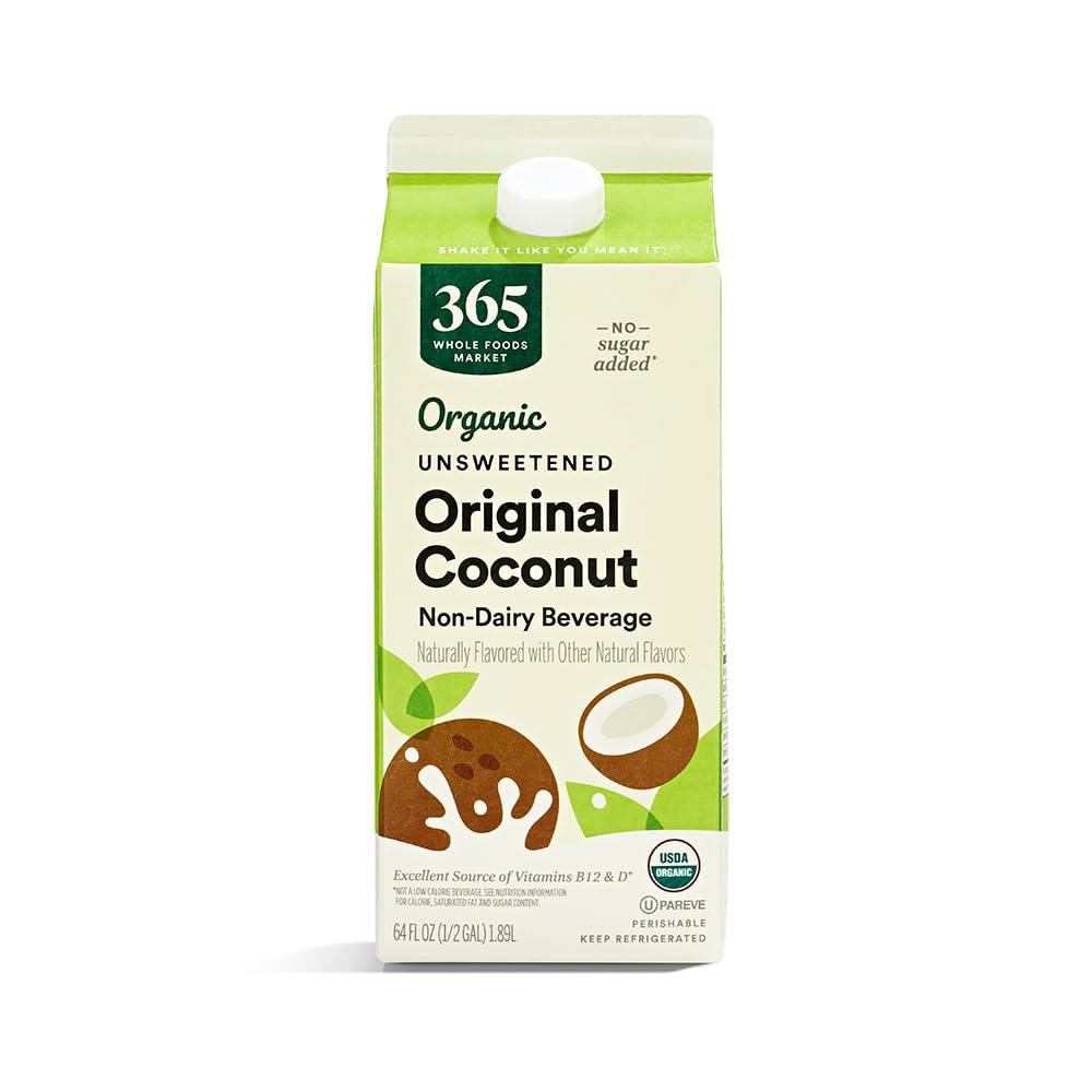 image:image365 by Whole Foods Market Organic Unsweet Original Coconut Milk 32 Fl OzUnsweetened Original