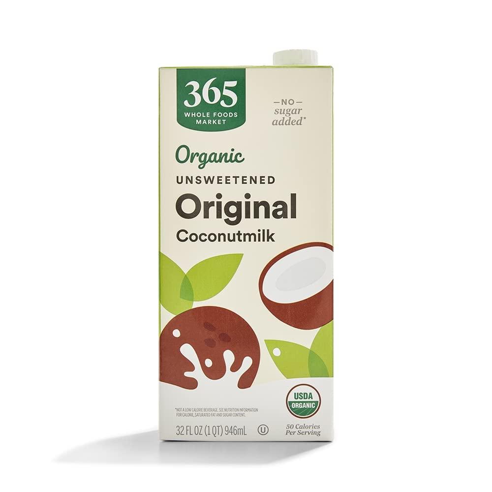 image:image365 by Whole Foods Market Organic Unsweet Original Coconut Milk 32 Fl OzUnsweetened Original