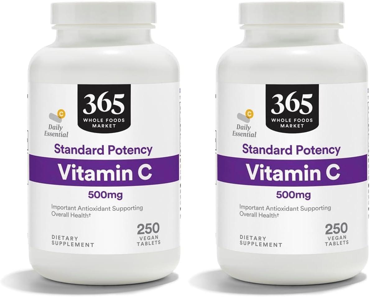 image:image365 by Whole Foods Market Standard Potency Vitamin C 500mg Vegan 250 TabletsUnflavored