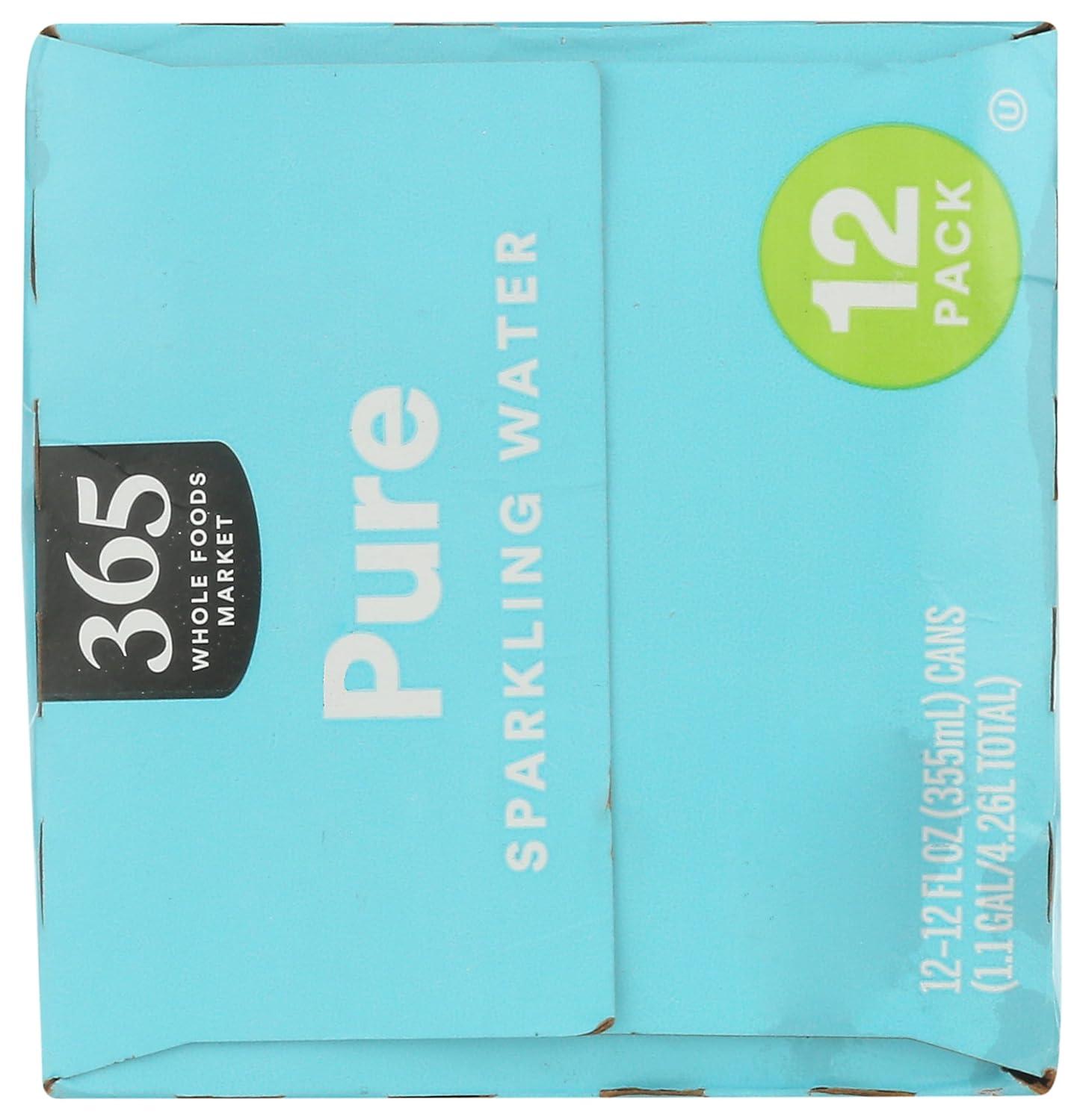 image:imageWhole Foods 365 Everyday Value Sparkling Water Pure 12 CountPure
