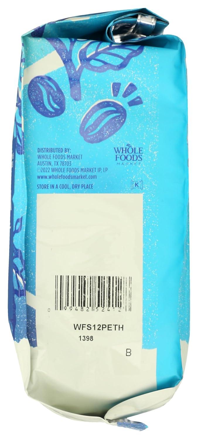 image:imageWhole Foods Market Decaf Ethiopia Single Origin Whole Bean Coffee Medium Roast Cocoa Powder Raw Honey amp Dried Berries 12 Ounce12 Ounce Pack of 1
