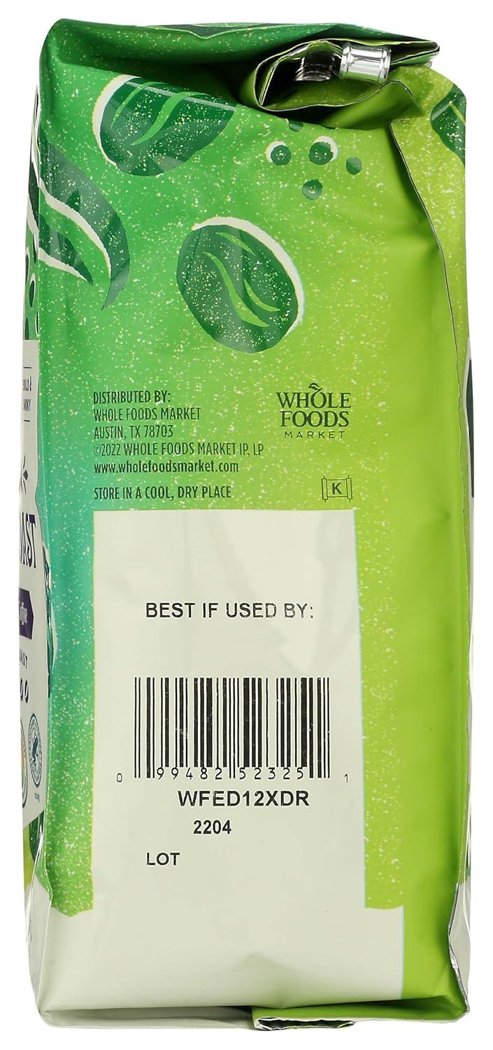 image:imageWhole Foods Market Extra Dark Roast Ground Coffee Full amp Intense Bold amp Smoky 12 Ounce12 Ounce Pack of 1