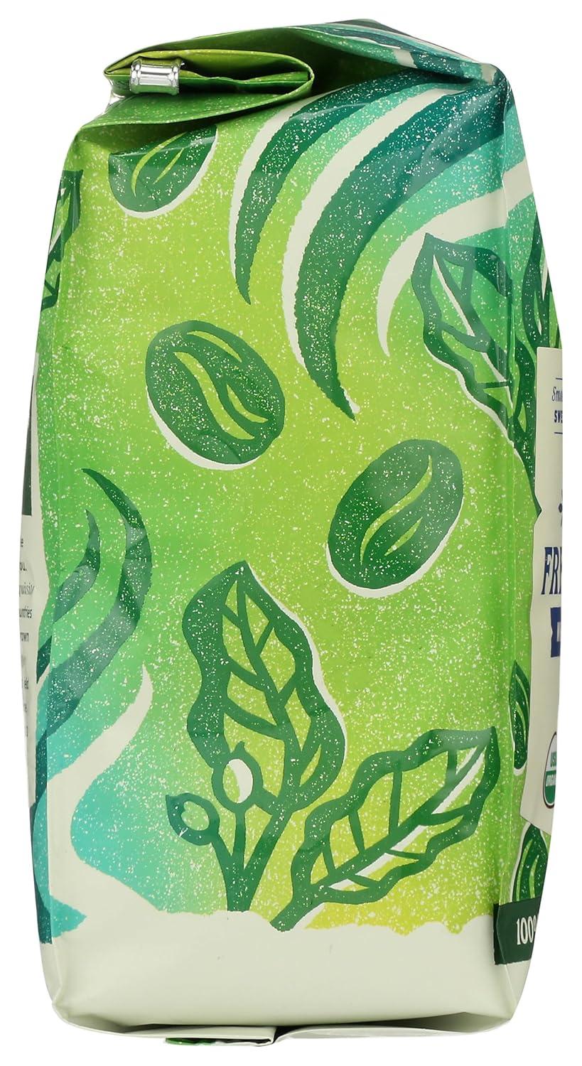 image:imageWhole Foods Market Organic Decaf Whole Bean Coffee Dark French Roast Smoky amp Sweet Smooth amp Balanced 12 Ounce12 Ounce Pack of 1
