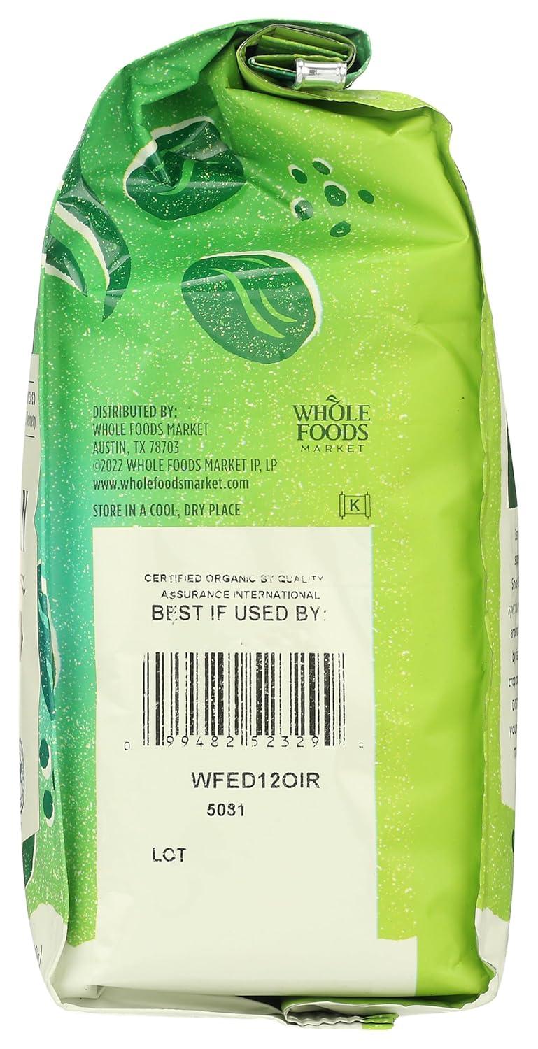 image:imageWhole Foods Market Organic Ground Coffee Dark Italian Roast Bittersweet Rich amp Velvety 12 Ounce12 Ounce Pack of 1