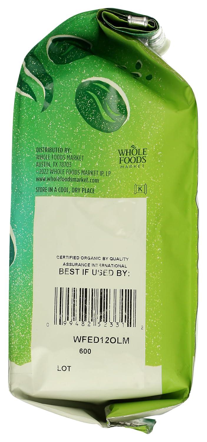 image:imageWhole Foods Market Organic La Mesa MediumLight Roast Ground Coffee Cocoa Almond Toffee amp Lemon 12 Ounce12 Ounce Pack of 1