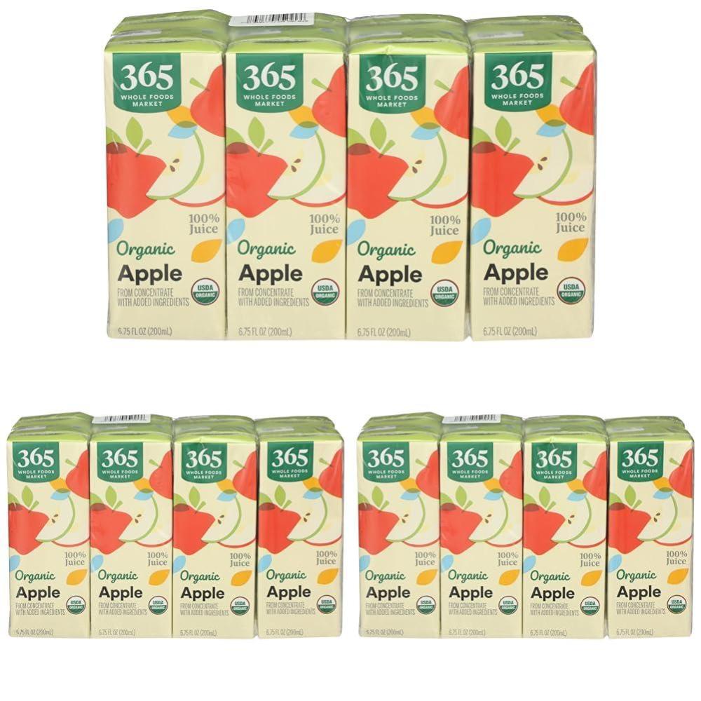 image:image365 By Whole Foods Market Featuring Wild Kratts Organic 100 Juice From Concentrate Apple 8 675 Fl Oz Boxes 54 Fl Oz675 Fl Oz Pack of 24