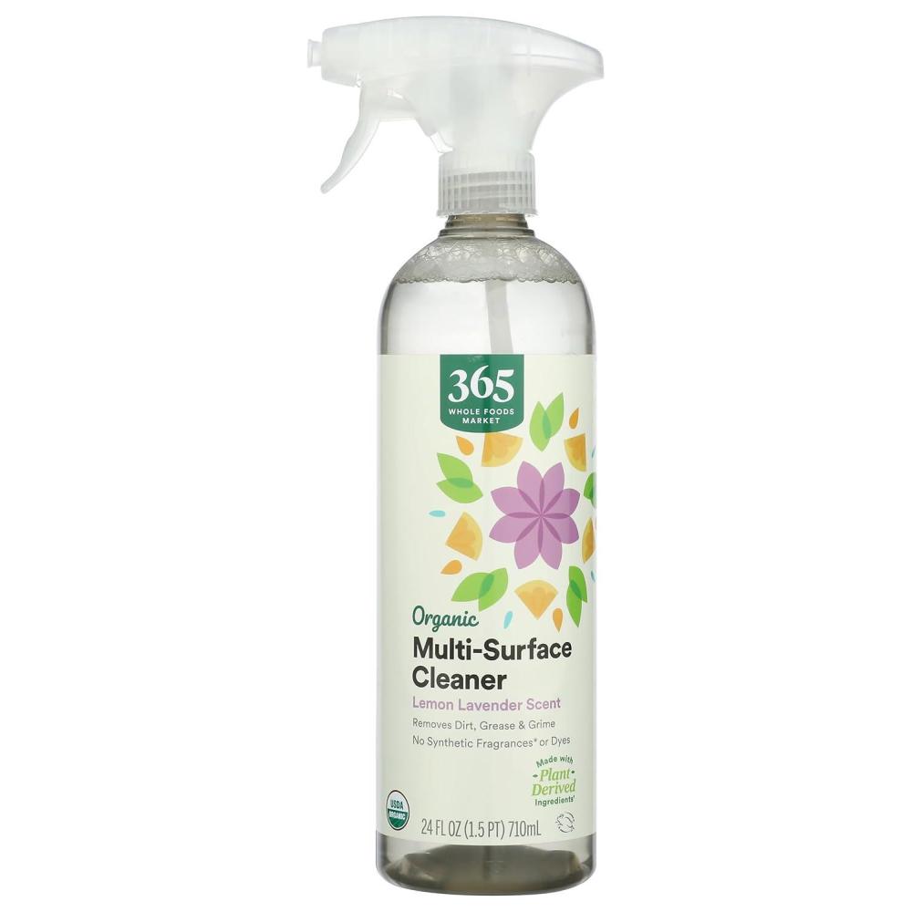 image:image365 By Whole Foods Market Organic MultiSurface Cleaner Lavender Lemon 24 Fl Oz