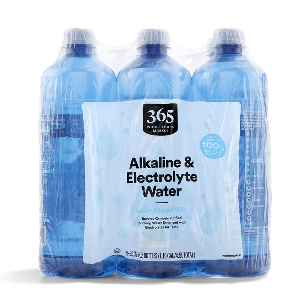 image:image365 by Whole Foods Market Alkaline amp Electrolyte Water Bottles 253 Fl Oz Pack of 6253 Fl Oz Pack of 6