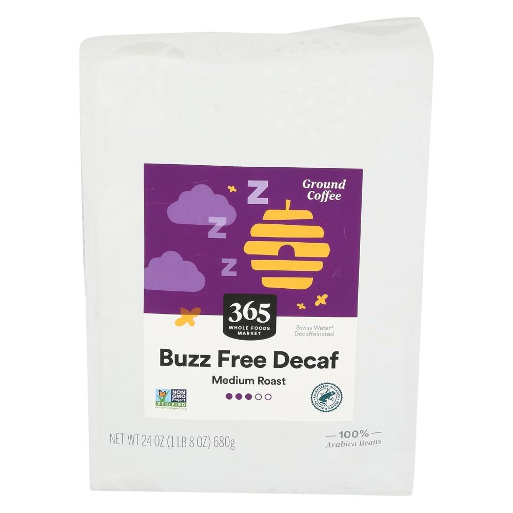 image:image365 by Whole Foods Market Buzz Free Decaf Ground Coffee Medium Roast 24 Ounce