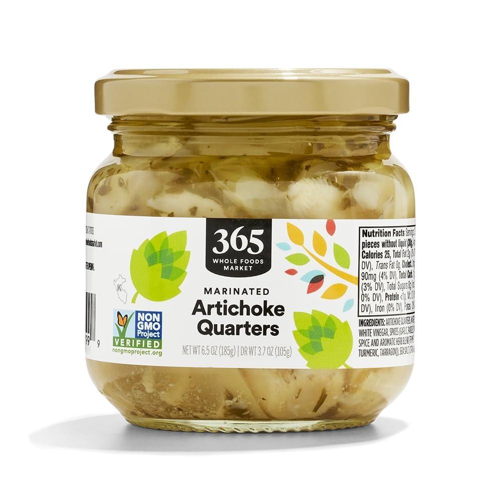 image:image365 by Whole Foods Market Marinated Artichoke Quarters 65 oz65 Ounce Pack of 1