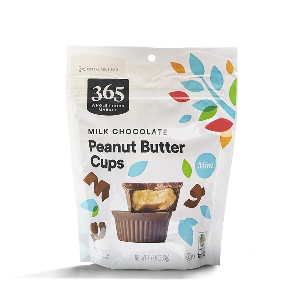 image:image365 by Whole Foods Market Mini Milk Chocolate Peanut Butter Cups 47 Ounce