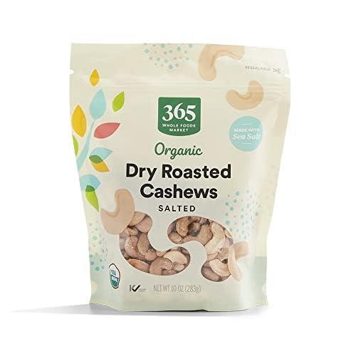 image:image365 by Whole Foods Market Organic Dry Roasted amp Salted Cashews 10 Ounce10 Ounce Pack of 1