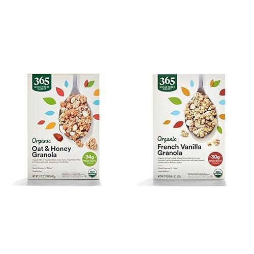 image:image365 by Whole Foods Market Organic French Vanilla Almond Granola 17 OunceOat Honey French Vanilla Almond
