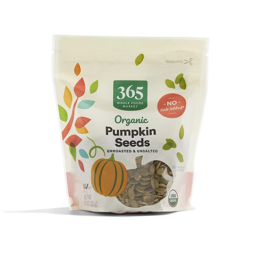 image:image365 by Whole Foods Market Organic Pumpkin Seeds 8 Ounce8 Ounce Pack of 1