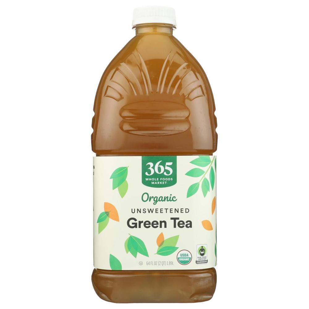 image:image365 by Whole Foods Market Organic Unsweetened Green Tea 64 Fl Oz64 Fl Oz Pack of 1