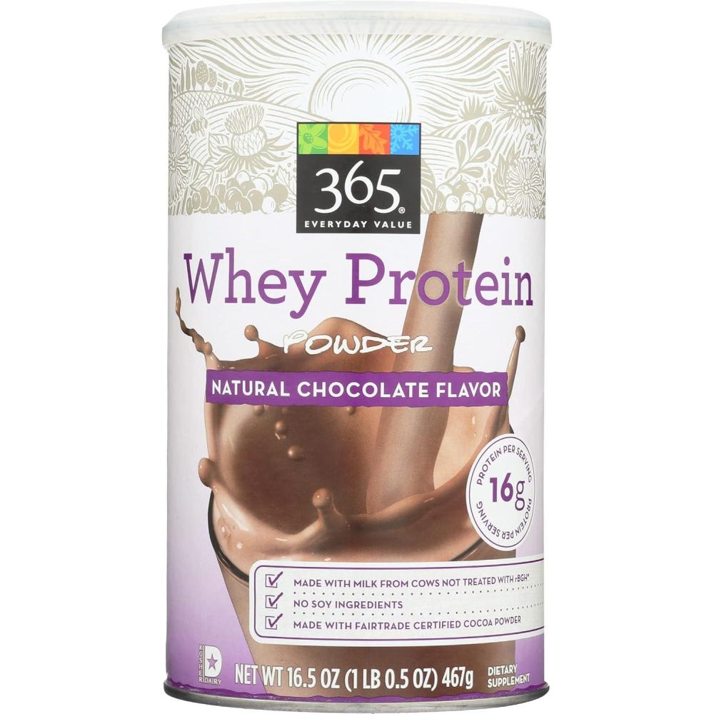 image:image365 by Whole Foods Market Soy Protein Powder Unsweetened Vanilla Flavor 1563 ozNatural Chocolate Flavor