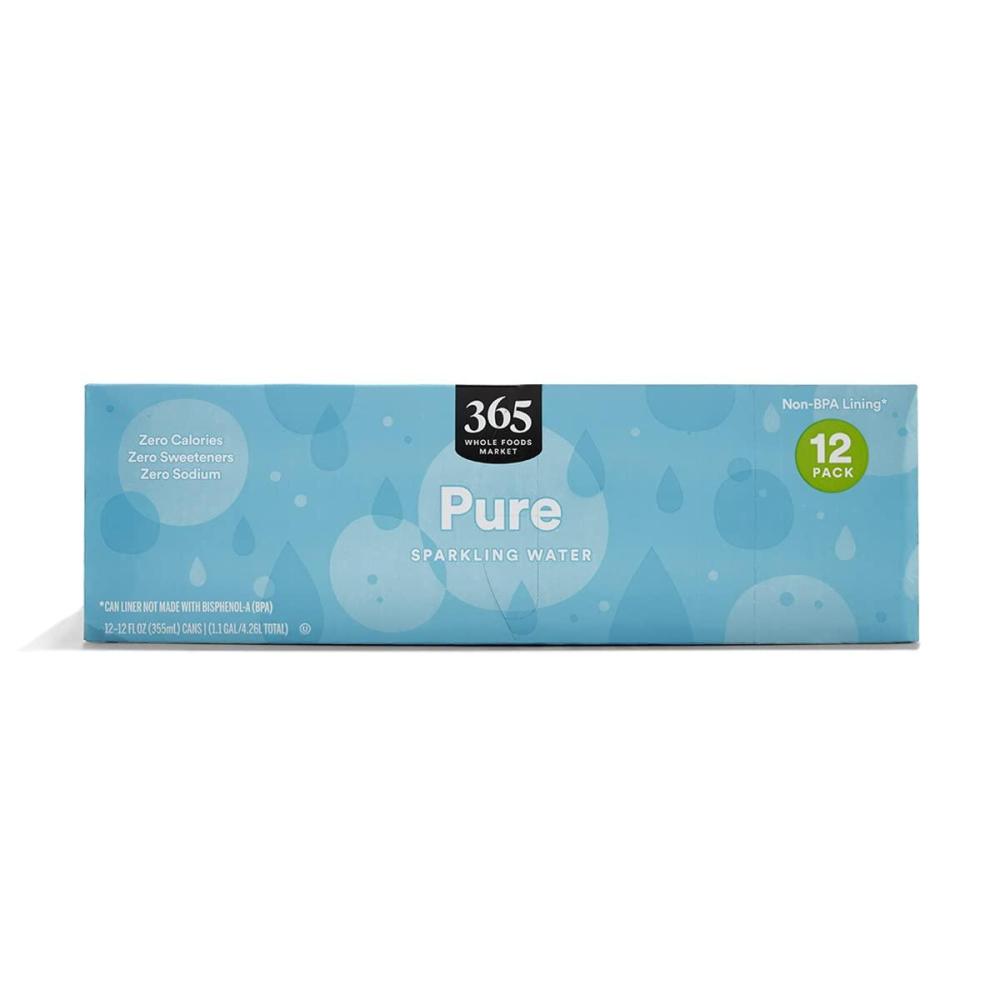image:imageWhole Foods 365 Everyday Value Sparkling Water Pure 12 CountPure