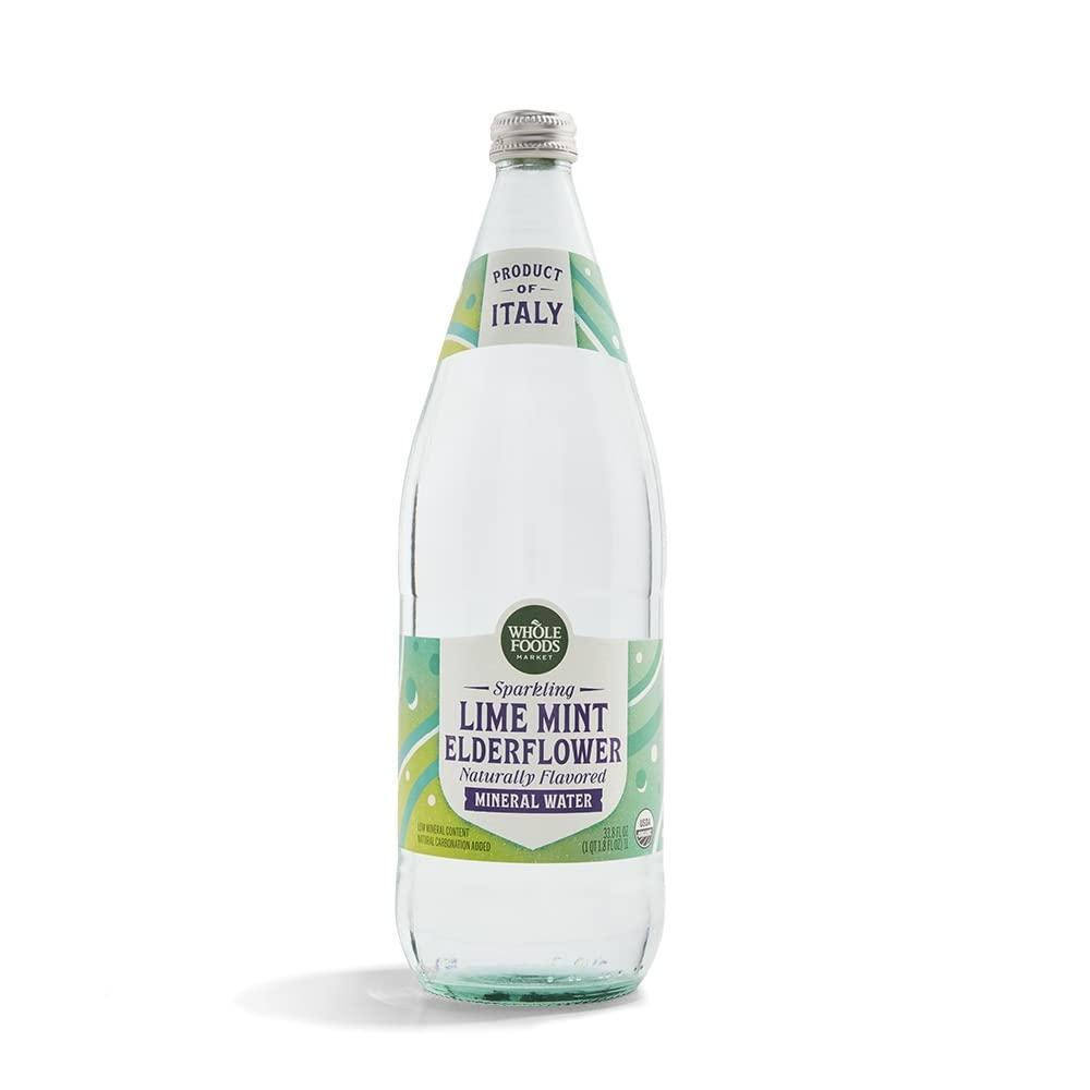 image:imageWhole Foods Market Organic Italian Lime Sparkling Mineral Water 6 Pack 169 Fl OzLime Mint Elderflower