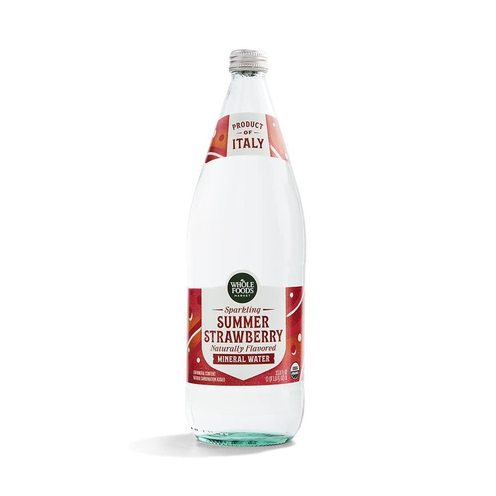 image:imageWhole Foods Market Organic Italian Lime Sparkling Mineral Water 6 Pack 169 Fl OzSummer Strawberry