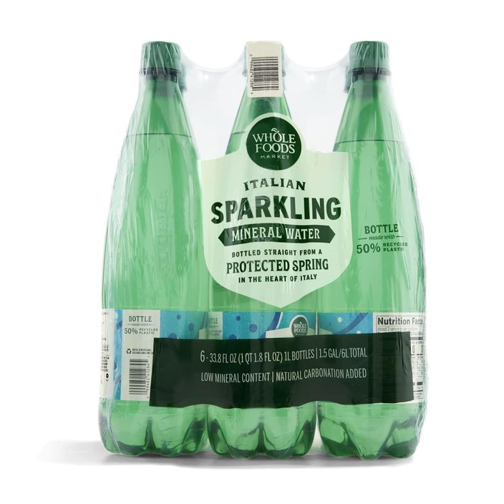 image:imageWhole Foods Market Organic Italian Lime Sparkling Mineral Water 6 Pack 169 Fl OzUnflavored
