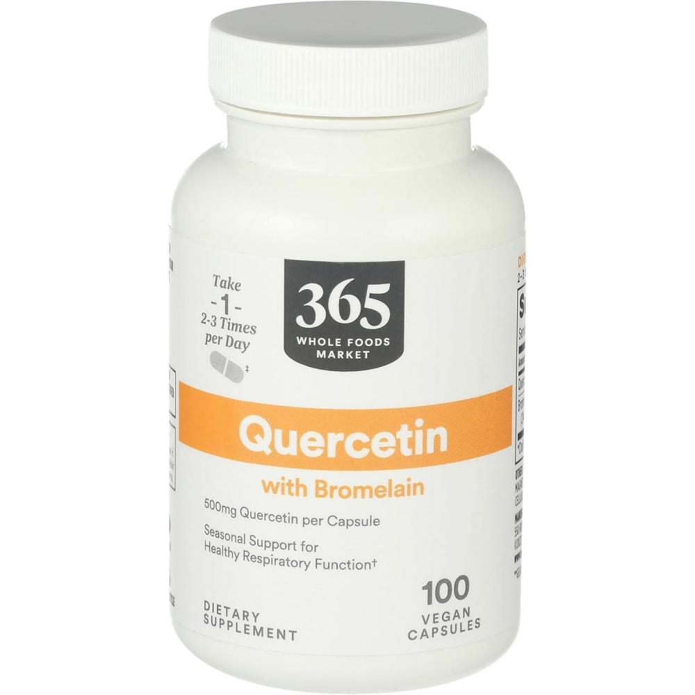 image:imageWhole Foods Market Quercetin with Bromelain 100 Count