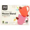 365 by Whole Foods Market, House Blend Coffee Pods, Medium-Light American Roast, 12 Count(12 Count (Pack of 1))