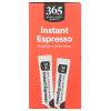 365 by Whole Foods Market, Instant Espresso, Dark Roast, 25 Single Serve Coffee Sticks, 2.65 Ounces(25 Count (Pack of 1))