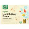 365 by Whole Foods Market, Organic Microwave Popcorn, 21 Ounce(Butter)