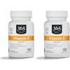 365 by Whole Foods Market, Vitamin E 400 IU with Mixed Tocopherols, 60 Count(60 Count (Pack of 2))