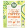 Whole Foods Market, Organic Steeped Coffee, Medium Roast, Notes of Mandarin & Honeysuckle, Single Serve Bags, 10 Count(4.2 Ounce (Pack of 1))