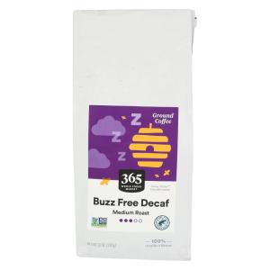 365 by Whole Foods Market Buzz Free Whole Bean Decaf Coffee, 24 OZ(Decaf)