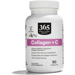 365 by Whole Foods Market, Collagen Verisol 2500Mg, 90 Count(90 Count (Pack of 1))