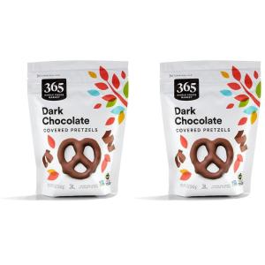 365 by Whole Foods Market, Dark Chocolate Pretzels, 5 Ounce(5 Ounce (Pack of 2))