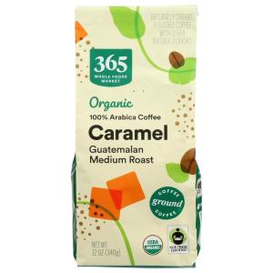 365 by Whole Foods Market, Organic Caramel Ground Coffee, 12 Ounce(12 Ounce (Pack of 1))