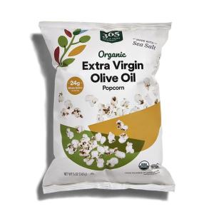 365 by Whole Foods Market, Organic White Cheddar Popcorn, 4 Ounce(Extra Virgin Olive Oil and Sea Salt)