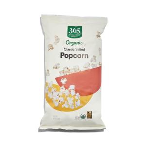 365 by Whole Foods Market, Organic White Cheddar Popcorn, 4 Ounce(Salted)