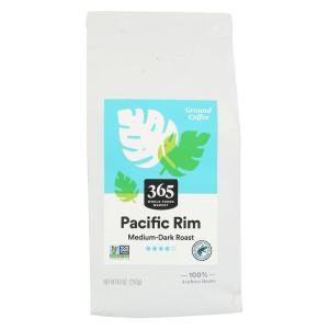 365 by Whole Foods Market, Pacific Rim Vienna Roast Coffee, 10 Ounce(10 Ounce (Pack of 1))