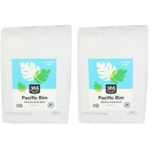 365 by Whole Foods Market, Pacific Rim Vienna Roast Coffee, 10 Ounce(1.5 Pound (Pack of 2))