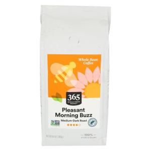 365 by Whole Foods Market, Pleasant Morning Buzz Vienna Roast Whole Bean Coffee – Bag, 10 oz