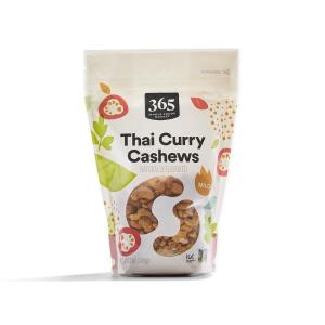 365 by Whole Foods Market, Thai Curry Cashews, 12 Ounce(12 Ounce (Pack of 1))