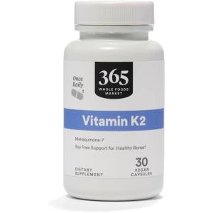 365 by Whole Foods Market, Vitamin K2, Vegan, 30 Count