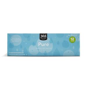 Whole Foods 365 Everyday Value, Sparkling Water Pure, 12 Count(Pure)