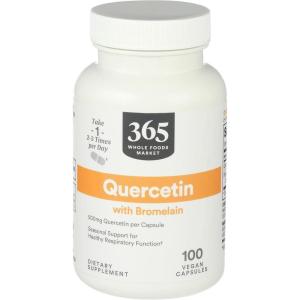 Whole Foods Market, Quercetin with Bromelain, 100 Count