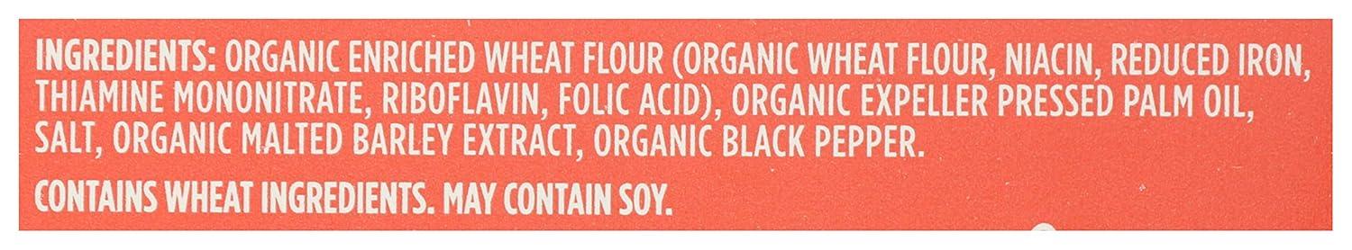 image:image365 by Whole Foods Market Organic Cracked Pepper Water Crackers 44 OunceCracked Pepper