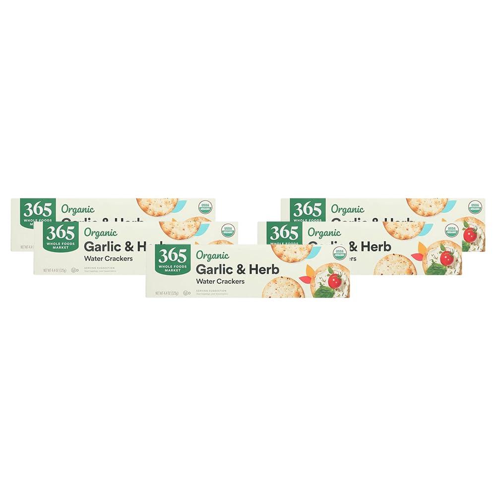 image:image365 by Whole Foods Market Organic Cracked Pepper Water Crackers 44 OunceOriginal